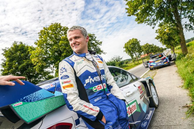 ガス・グリーンスミス（フォード・フィエスタWRC）　2021年WRC第8戦ベルギー