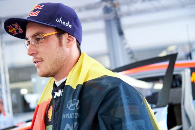 ティエリー・ヌービル（ヒュンダイi20クーペWRC）　2021年WRC第8戦ベルギー