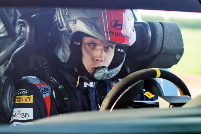 オット・タナク（ヒュンダイi20クーペWRC）　2021年WRC第8戦ベルギー