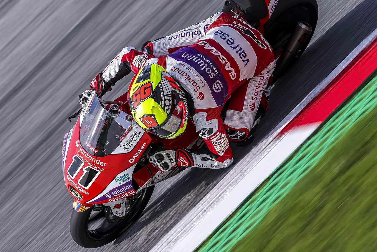 2021年MotoGP第11戦オーストリアGP Moto3クラス：セルジオ・ガルシア（SANTANDER Consumer GASGAS）
