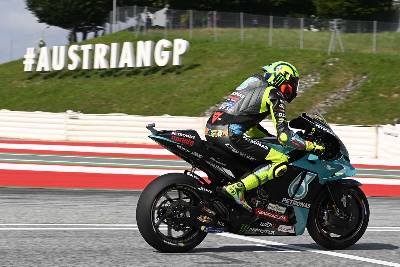 2021年MotoGP第11戦オーストリアGP：バレンティーノ・ロッシ（ペトロナス・ヤマハSRT）