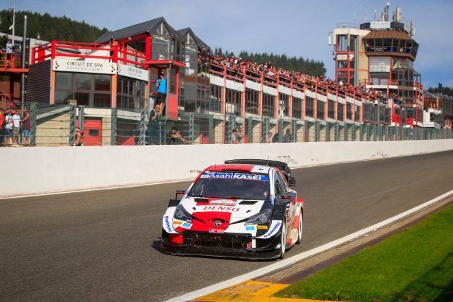 エルフィン・エバンス（トヨタ・ヤリスWRC）　2021年WRC第8戦ベルギー