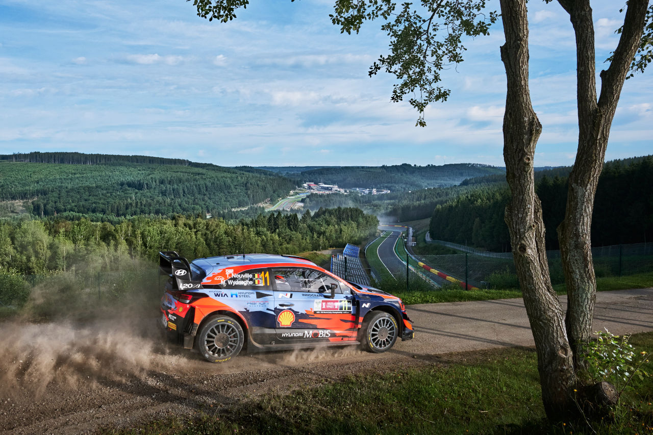ティエリー・ヌービル（ヒュンダイi20クーペWRC）　2021年WRC第8戦ベルギー