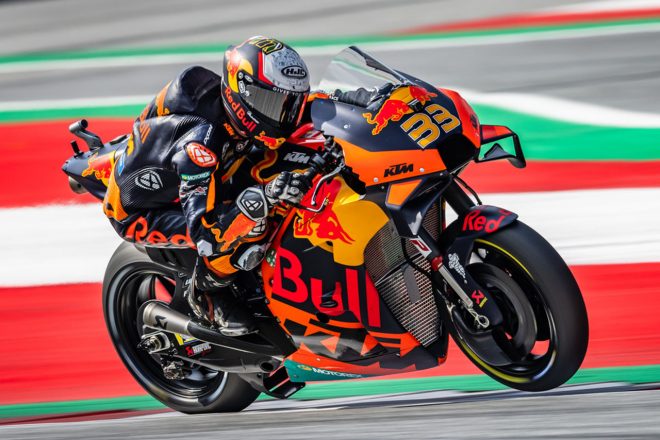 2021年MotoGP第11戦オーストリアGP：ブラッド・ビンダー（レッドブルKTMファクトリー・レーシング）