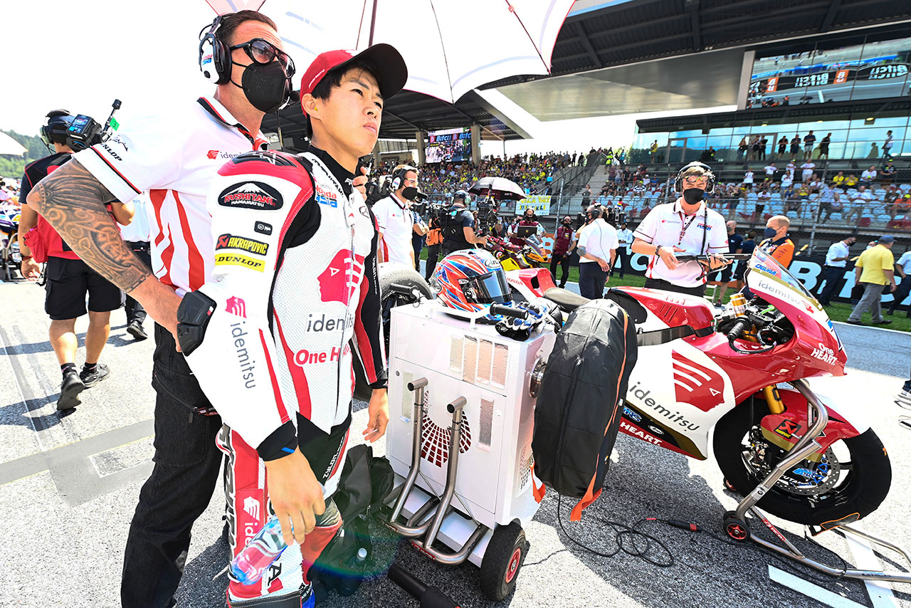 Moto2：小椋藍（IDEMITSU Honda Team Asia）／2021MotoGP第11戦オーストリアGP