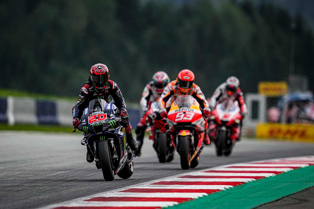 2021年MotoGP第11戦オーストリアGP　ファビオ・クアルタラロ（モンスターエナジー・ヤマハMotoGP）