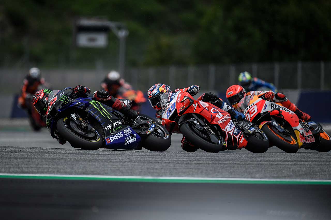 2021年MotoGP第11戦オーストリアGP　ファビオ・クアルタラロ（モンスターエナジー・ヤマハMotoGP）