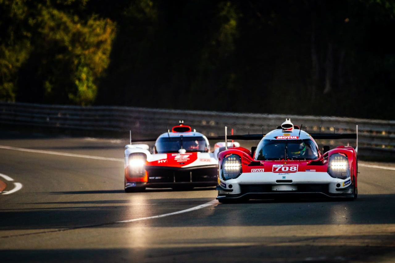 ル・マン24時間レースのテストデーで最速タイムをマークした708号車グリッケンハウス007 LMH