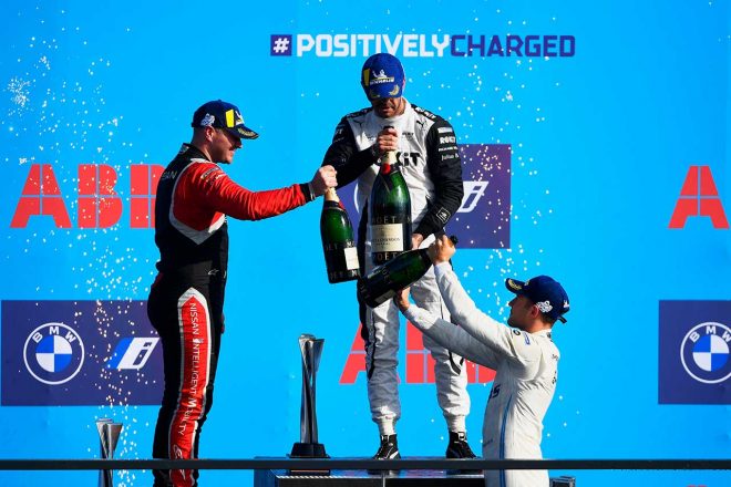 2020／21年フォーミュラE世界選手権第15戦ベルリンE-Prixの表彰台