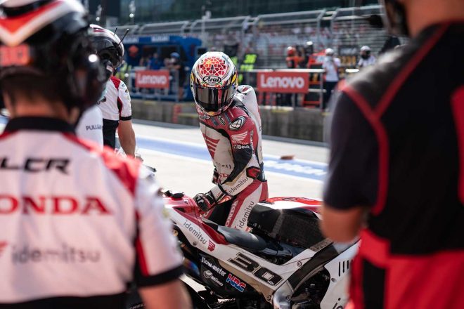 2021年MotoGP第11戦オーストリアGP決勝　中上貴晶（LCRホンダ・イデミツ）