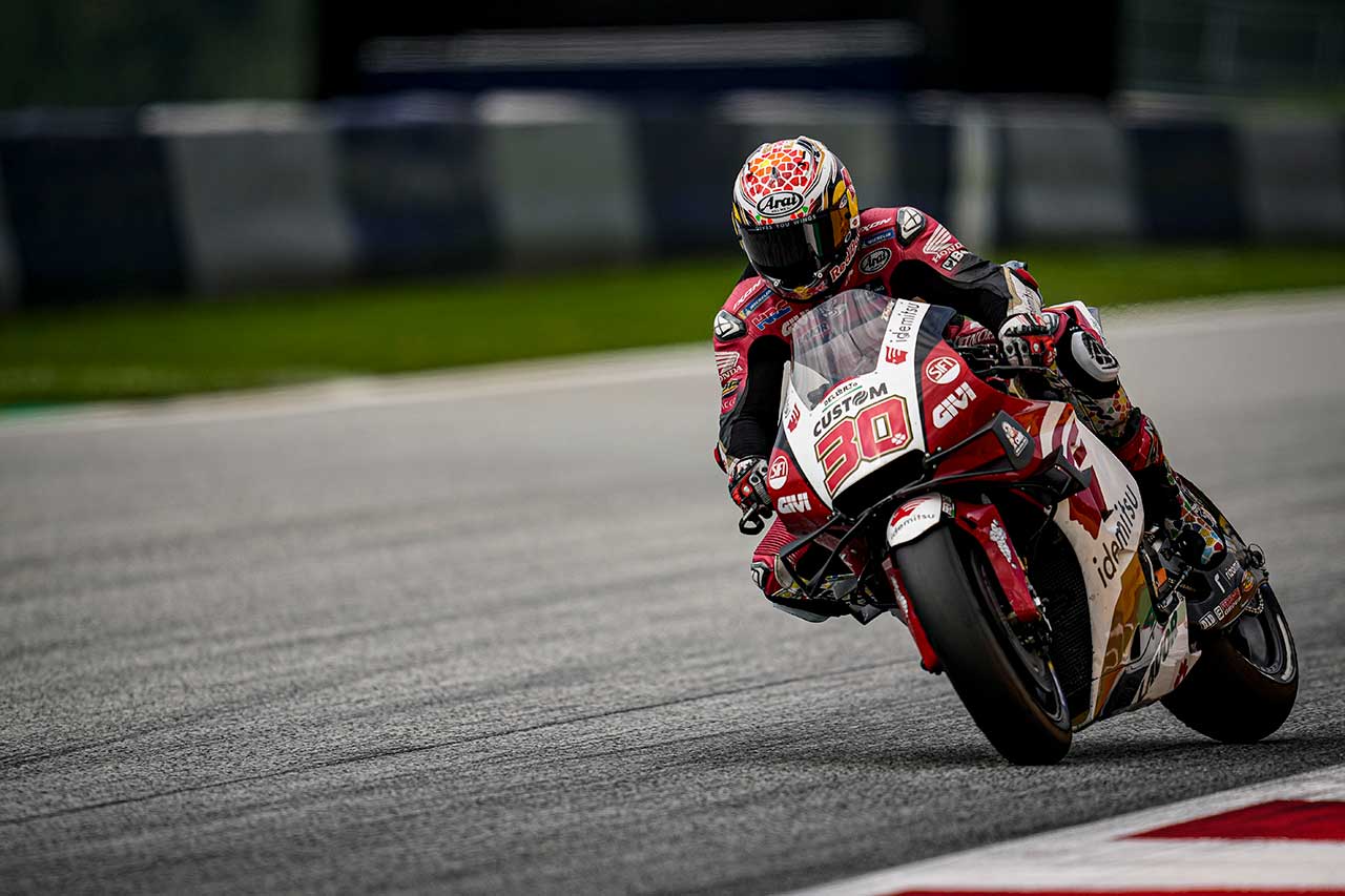 2021年MotoGP第11戦オーストリアGP決勝　中上貴晶（LCRホンダ・イデミツ）