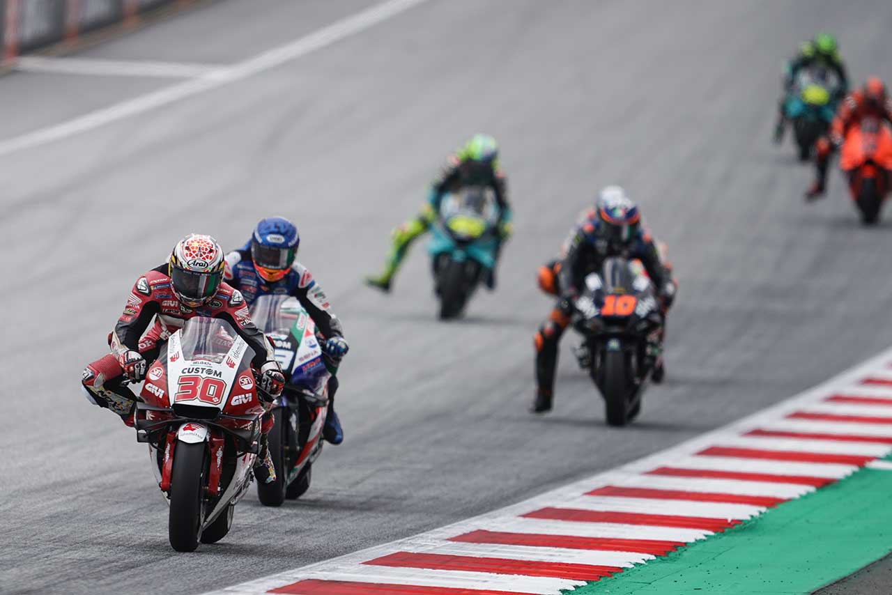 2021年MotoGP第11戦オーストリアGP決勝　中上貴晶（LCRホンダ・イデミツ）