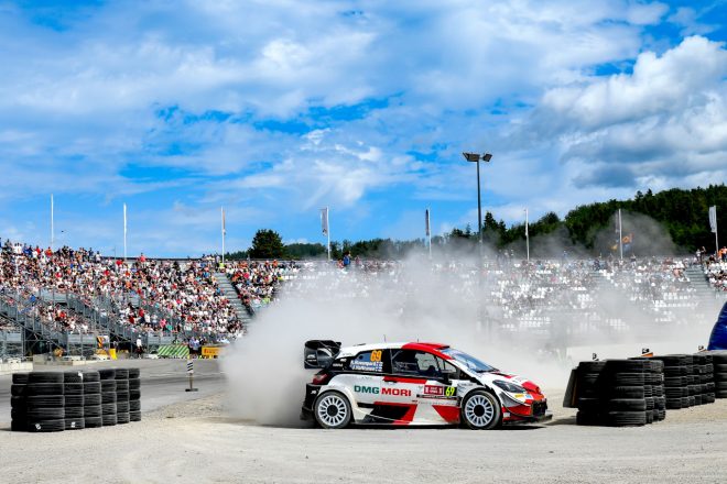 カッレ・ロバンペラ(トヨタ・ヤリスWRC) 2021年WRC第8戦ベルギー