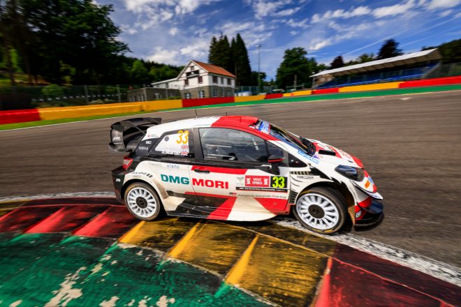 エルフィン・エバンス(トヨタ・ヤリスWRC) 2021年WRC第8戦ベルギー