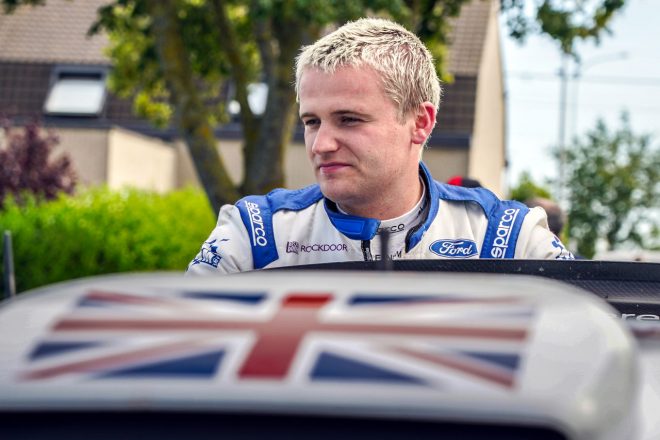 2021年WRC第8戦ベルギー　ガス・グリーンスミス（フォード・フィエスタWRC）