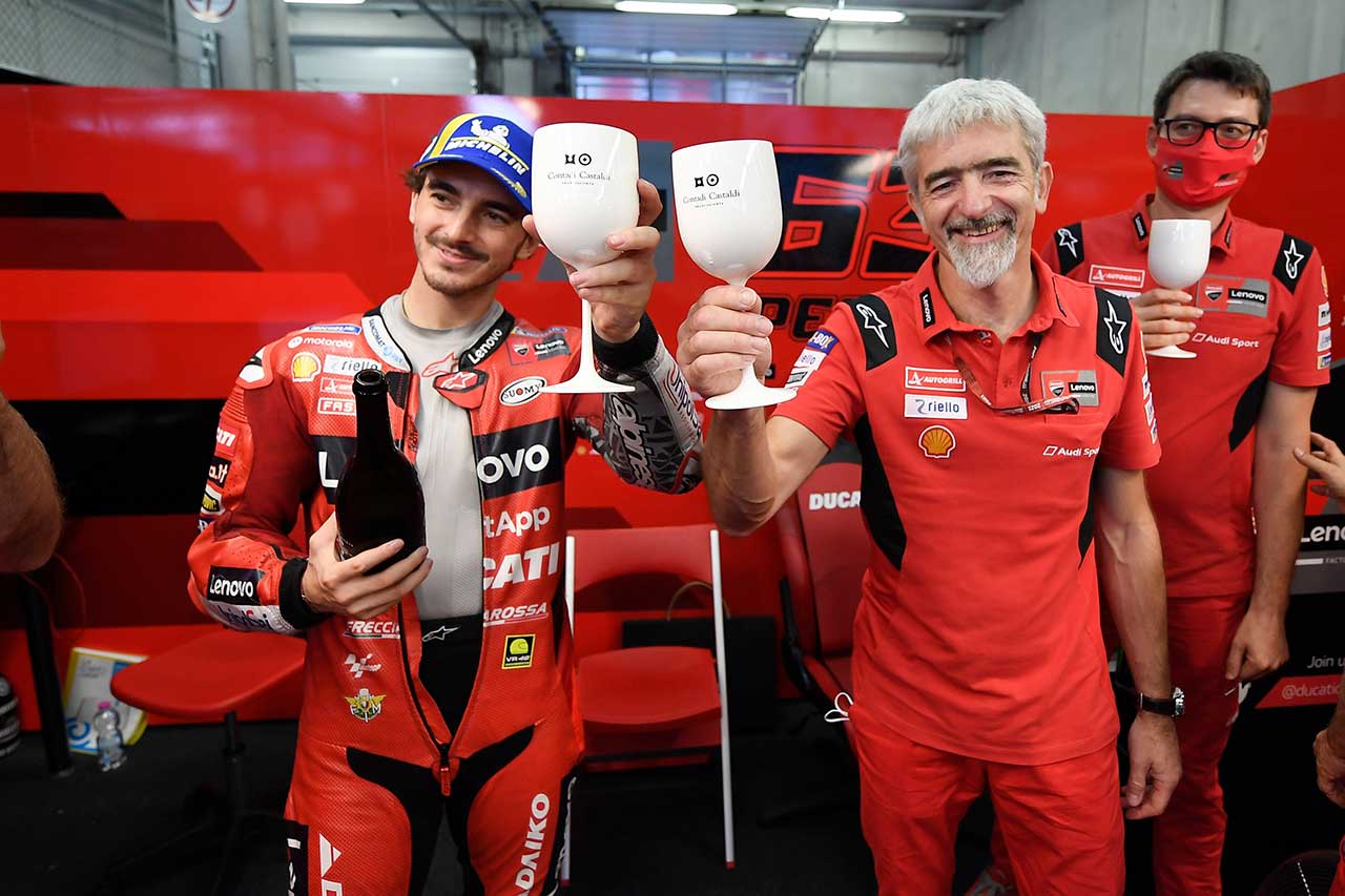 2021年MotoGP第11戦オーストリアGP　フランセスコ・バニャイア（ドゥカティ・レノボ・チーム）
