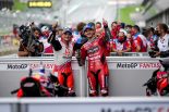 2021年MotoGP第11戦オーストリアGP決勝　2位：フランセスコ・バニャイア（ドゥカティ・レノボ・チーム）、3位：ホルヘ・マルティン（プラマック・レーシング）