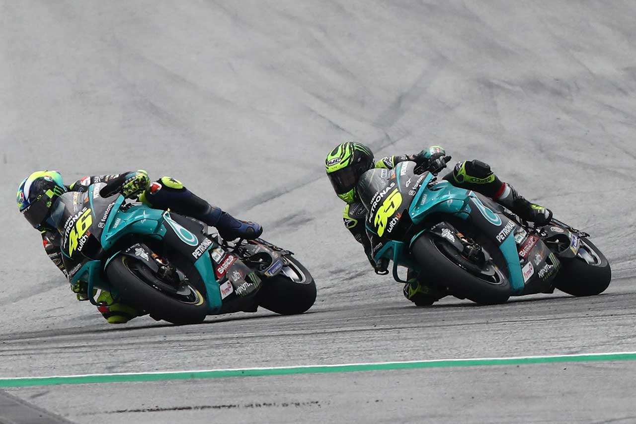 2021年MotoGP第11戦オーストリアGP　バレンティーノ・ロッシ（ペトロナス・ヤマハSRT）