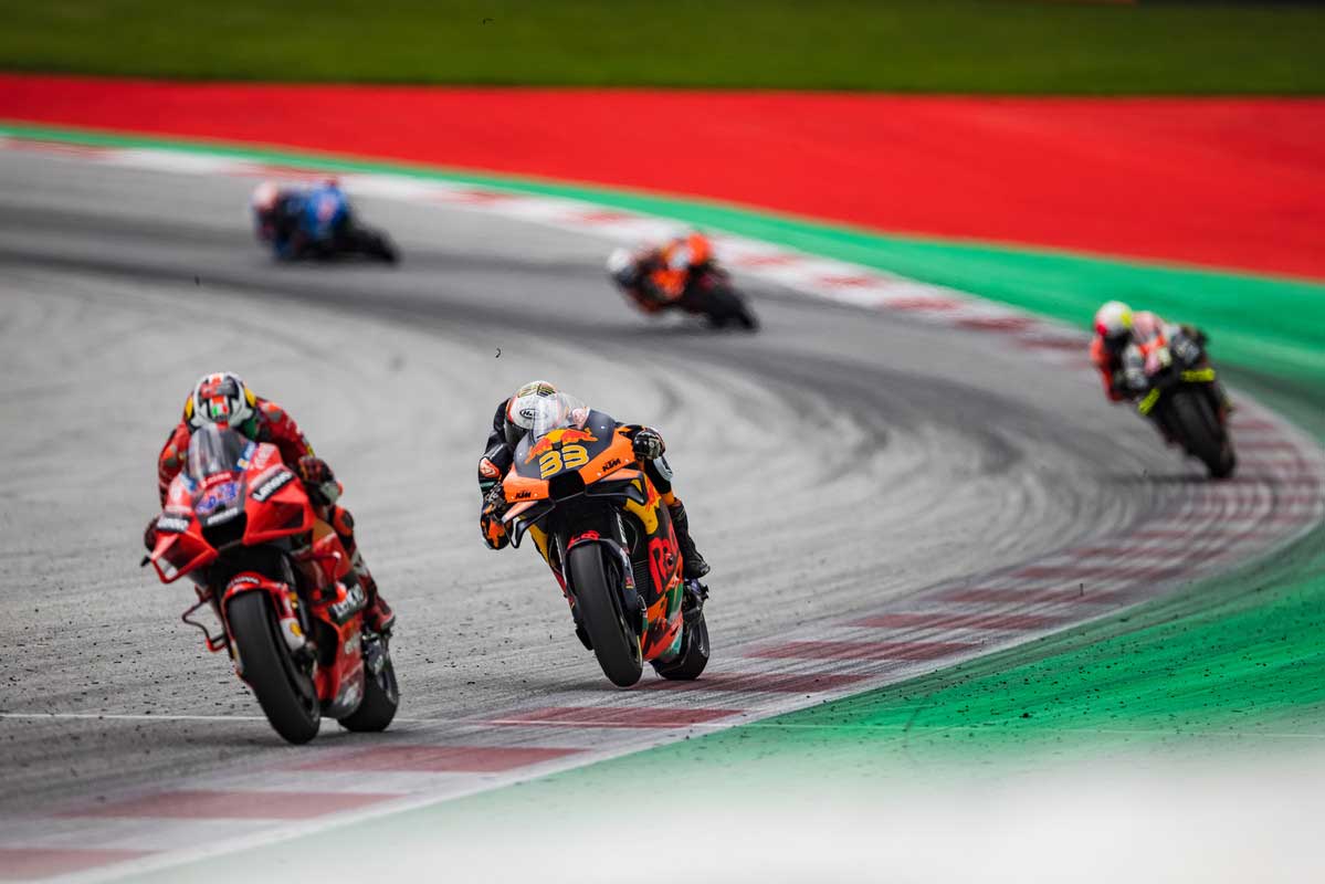 2021年MotoGP第11戦オーストリアGP　ブラッド・ビンダー（レッドブルKTMファクトリー・レーシング）