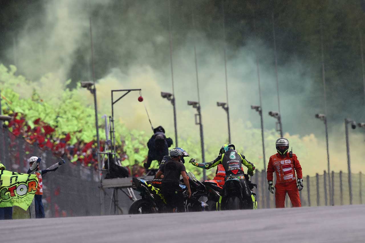 2021年MotoGP第11戦オーストリアGP　バレンティーノ・ロッシ（ペトロナス・ヤマハSRT）