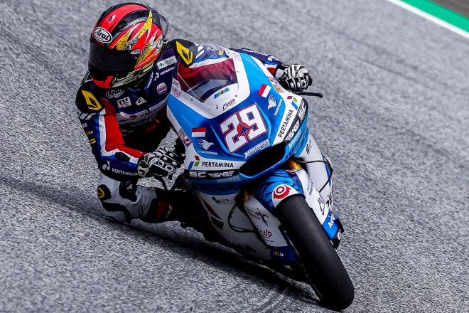 Moto2：羽田太河（Pertamina Mandalika SAG Teluru）／MotoGP第11戦オーストリアGP