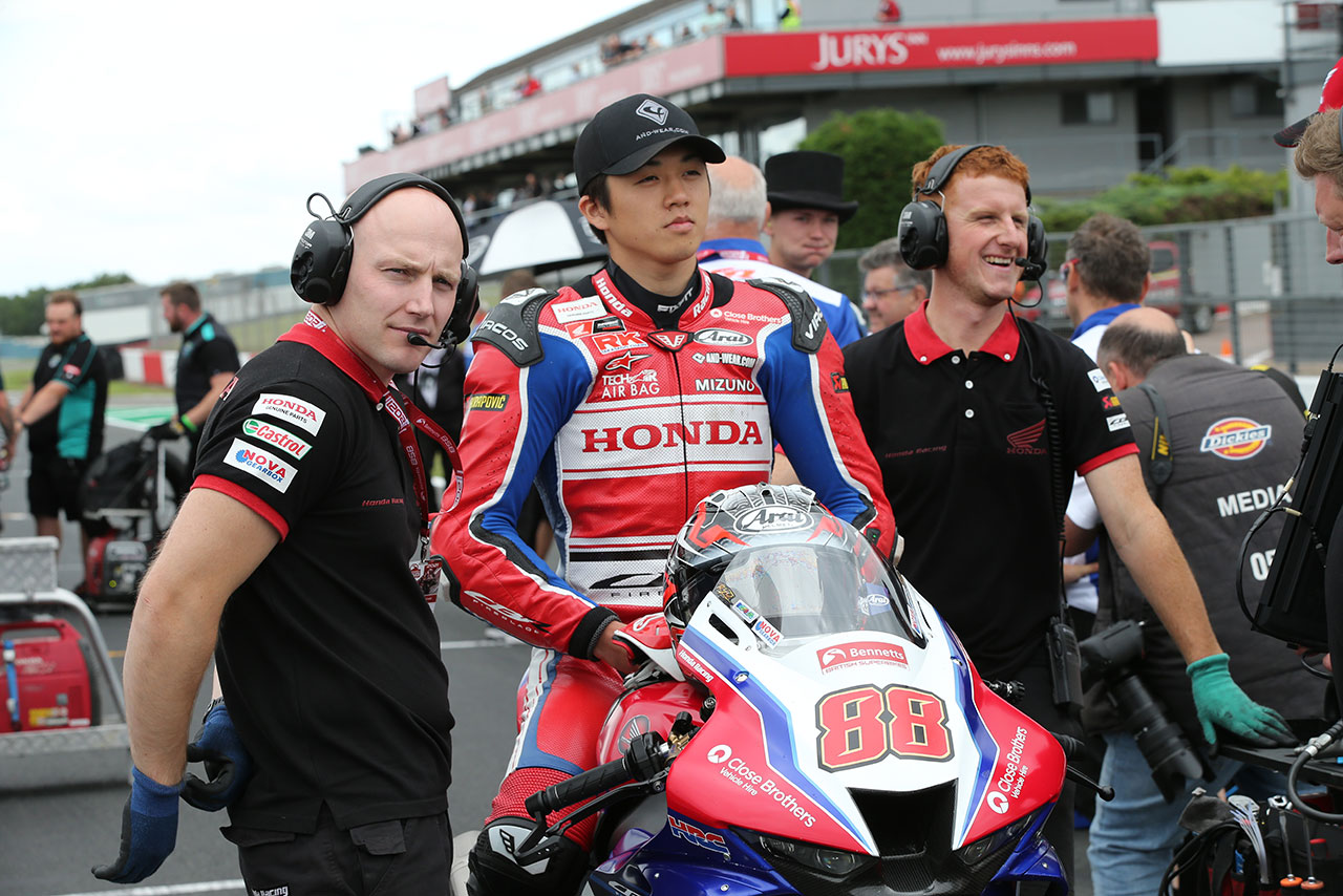 水野涼（Honda Racing）／2021BSB第5戦ドニントン