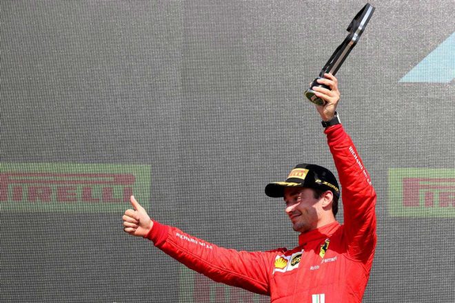 2021年F1第10戦イギリスGP　シャルル・ルクレール（フェラーリ）