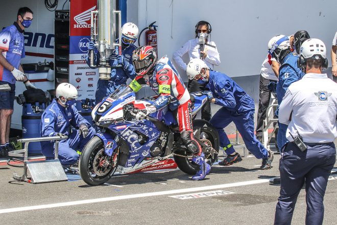 高橋裕紀（F.C.C. TSR Honda France）／2021EWC第2戦エストリル12時間