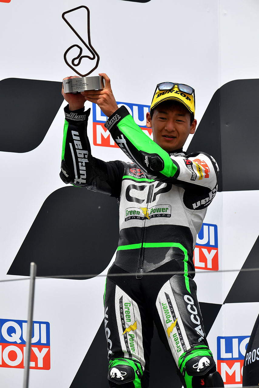 Moto3：鳥羽海渡（CIP Green Power）／MotoGP第8戦ドイツGP