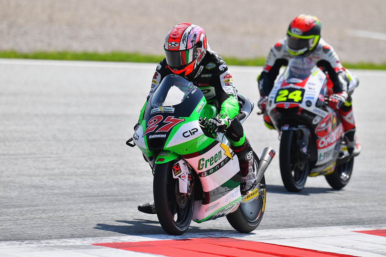 Moto3：鳥羽海渡（CIP Green Power）