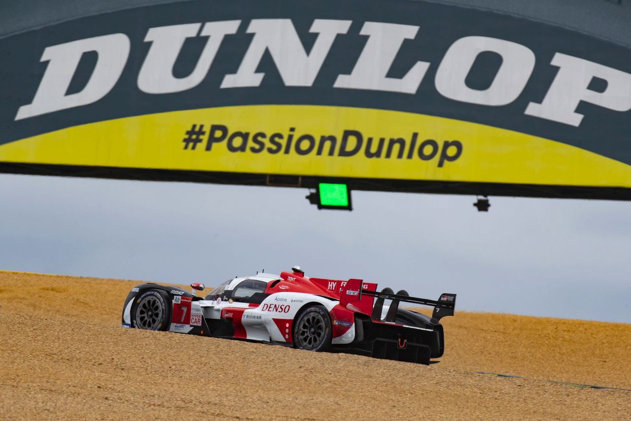 予選でトップタイムをマークしたTOYOTA GAZOO Racingの7号車トヨタGR010ハイブリッド