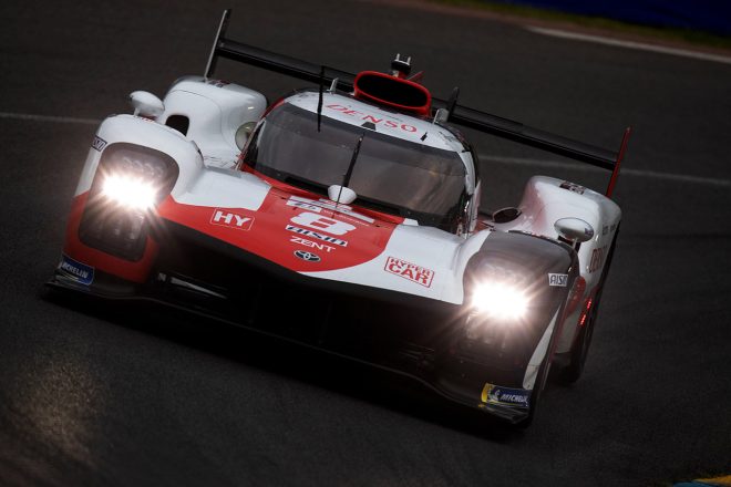 FP2でトップタイムをマークしたトヨタGAZOO Racingの8号車GR010ハイブリッド