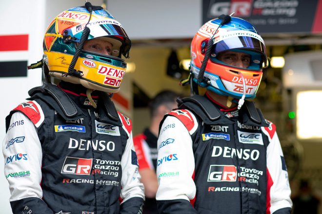 7号車GR010ハイブリッドのマイク・コンウェイとホセ・マリア・ロペス