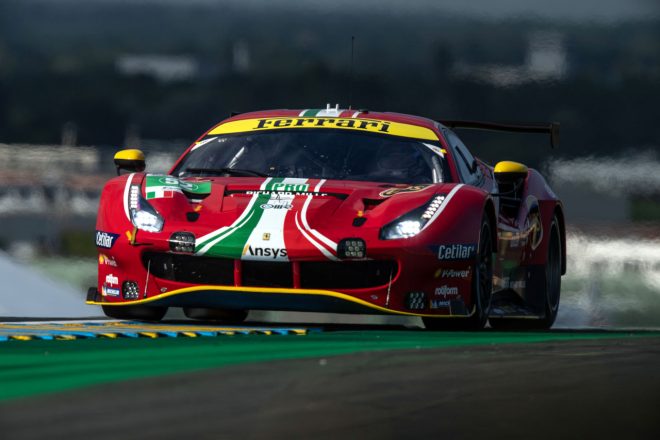 AFコルセの52号車フェラーリ488 GTE Evo