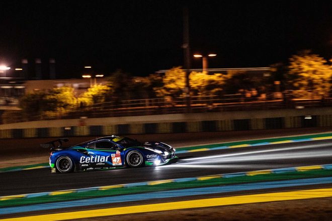 予選ハイパーポールでLMGTEアマクラスのフェラーリ488 GTE Evo勢最上位となったチェティラー・レーシング