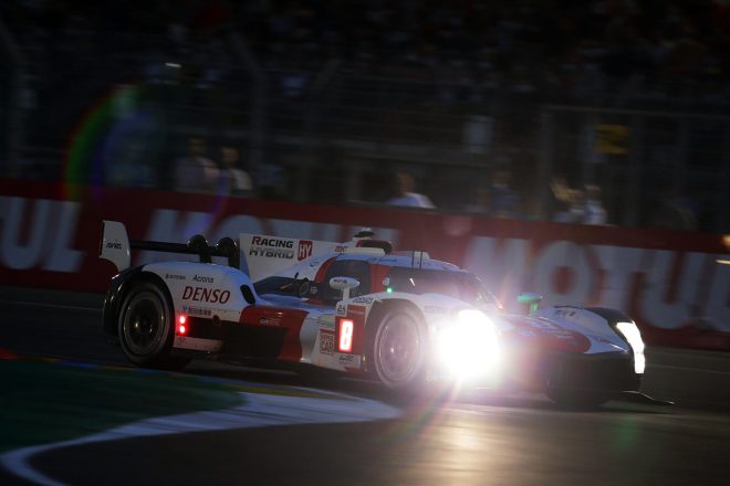 ハートレーがアタックし、ハイパーポールで2番手タイムとなった8号車GR010ハイブリッド