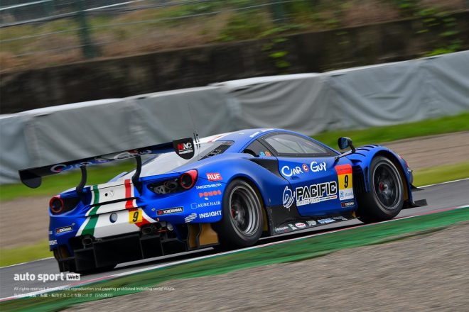 2021スーパーGT第3戦鈴鹿　PACIFIC NAC CARGUY Ferrari（ケイ・コッツォリーノ／横溝直輝）