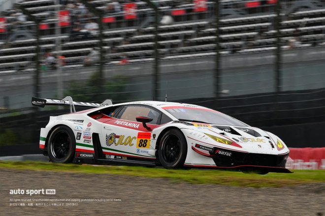 2021スーパーGT第3戦鈴鹿　JLOC ランボルギーニ GT3（小暮卓史／元嶋佑弥）