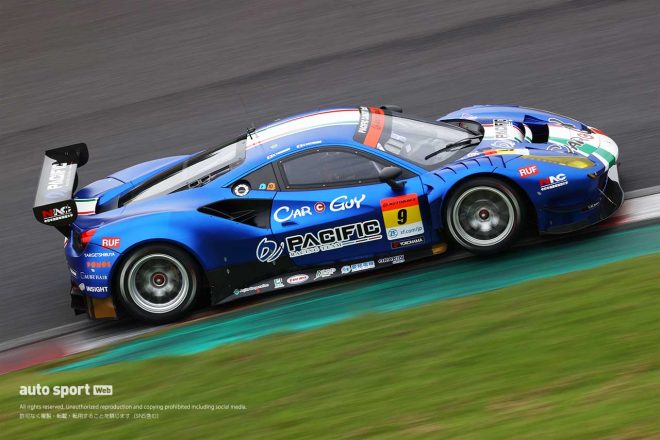 2021スーパーGT第3戦鈴鹿　PACIFIC NAC CARGUY Ferrari（ケイ・コッツォリーノ／横溝直輝）