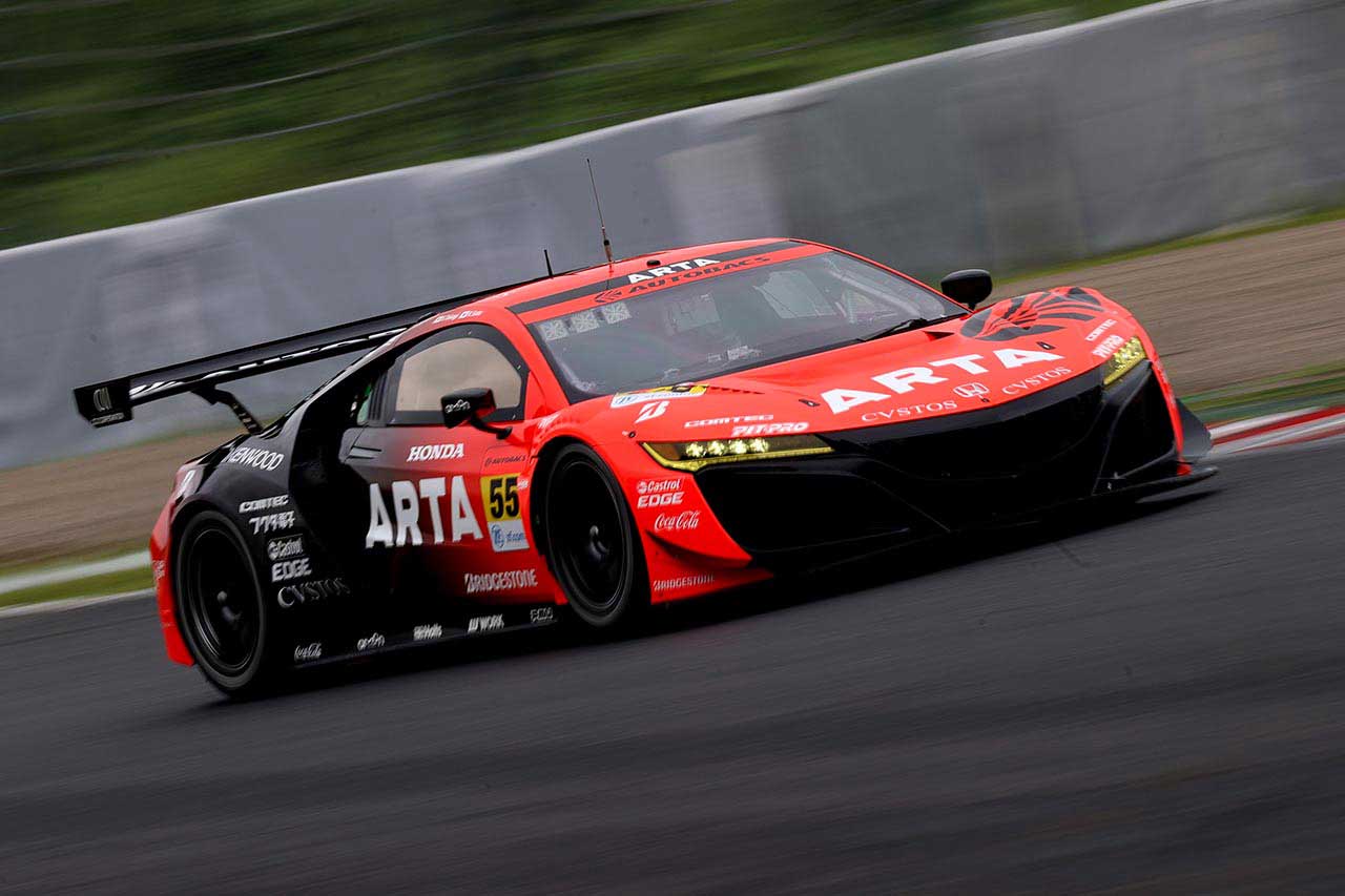 2021スーパーGT第3戦鈴鹿　ARTA NSX GT3（高木真一／佐藤蓮）