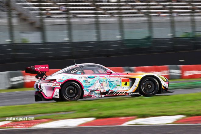 2021スーパーGT第3戦鈴鹿　グッドスマイル 初音ミク AMG（谷口信輝／片岡龍也）