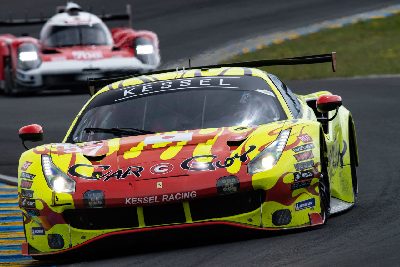 ケッセル・レーシングの57号車フェラーリ488 GTE Evo