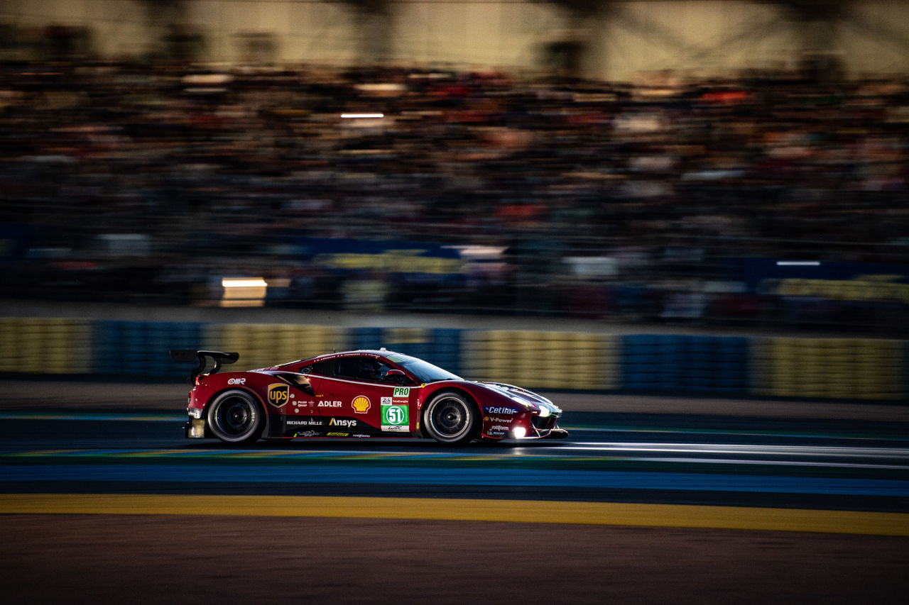 AFコルセの51号車フェラーリ488 GTE Evo