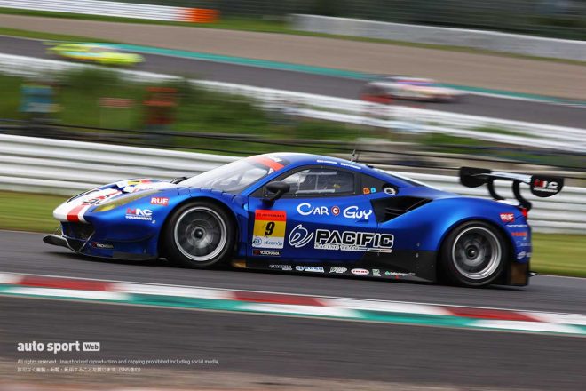 2021スーパーGT第3戦鈴鹿　PACIFIC NAC CARGUY Ferrari（ケイ・コッツォリーノ／横溝直輝）
