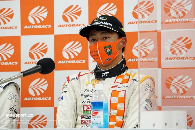 2021スーパーGT第3戦鈴鹿　GT300クラス優勝　三宅淳詞（たかのこの湯 GR Supra GT）