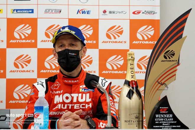 2021スーパーGT第3戦鈴鹿　ロニー・クインタレッリ（MOTUL AUTECH GT-R）