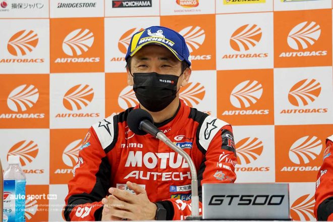 2021スーパーGT第3戦鈴鹿　松田次生（MOTUL AUTECH GT-R）