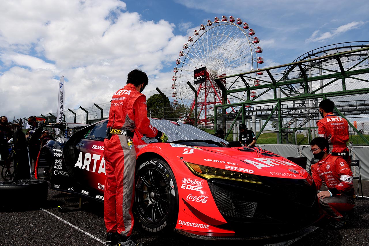 2021スーパーGT第3戦鈴鹿　ARTA NSX GT3（高木真一／佐藤蓮）