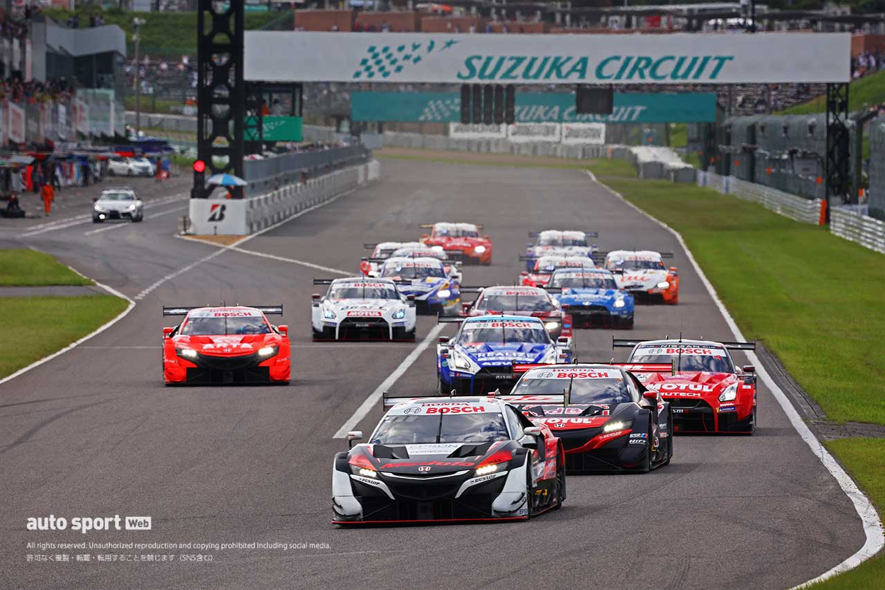 2021スーパーGT第3戦鈴鹿　GT500クラスのスタート