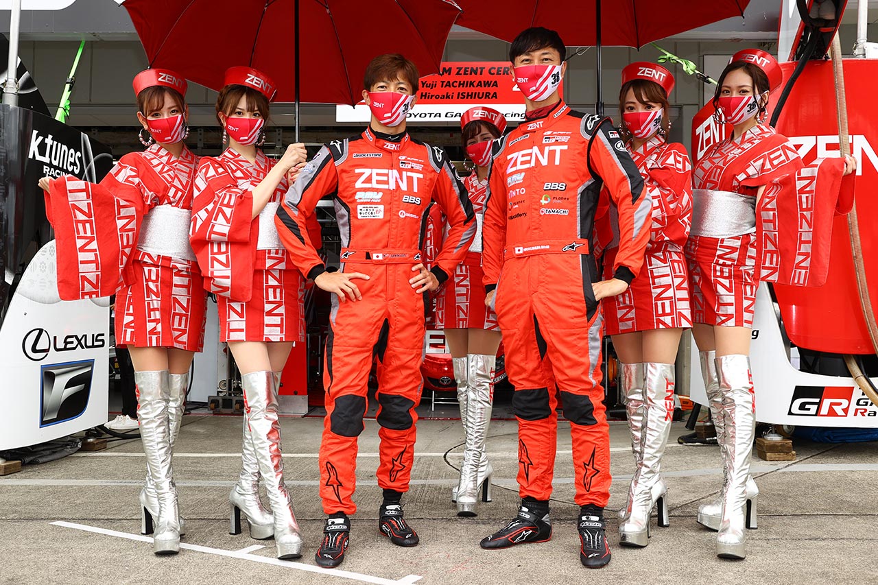 立川祐路と石浦宏明、ZENT Sweeties